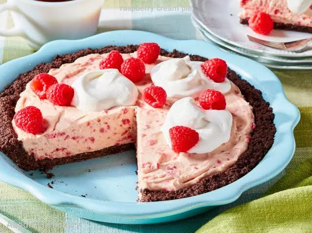 raspberry cream pie